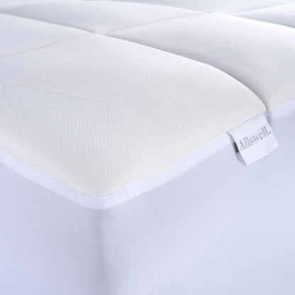 Allswell Washable Gel Memory Foam Mattress Pad, ( king )