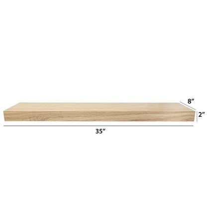 🪵 Hometrends 35-Inch Floating Honey Shelf – Sleek & Versatile Wall Display